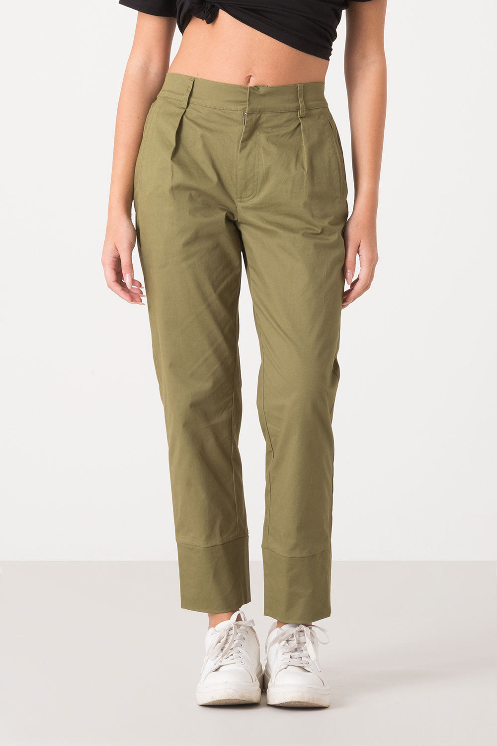 PANTALONE IN POPELINE