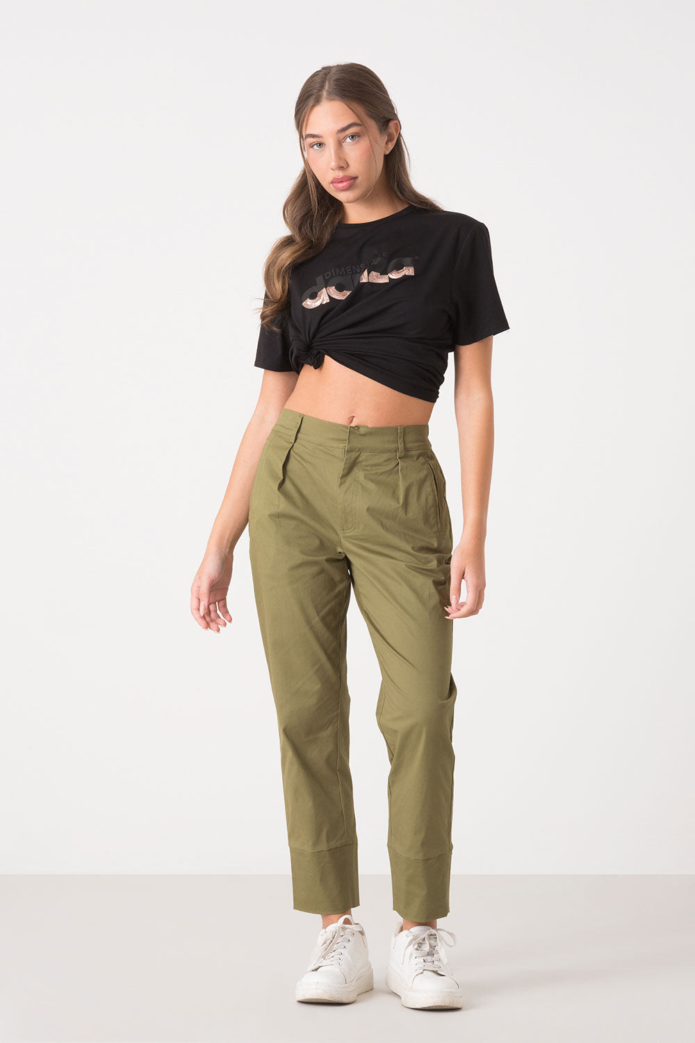 PANTALONE IN POPELINE