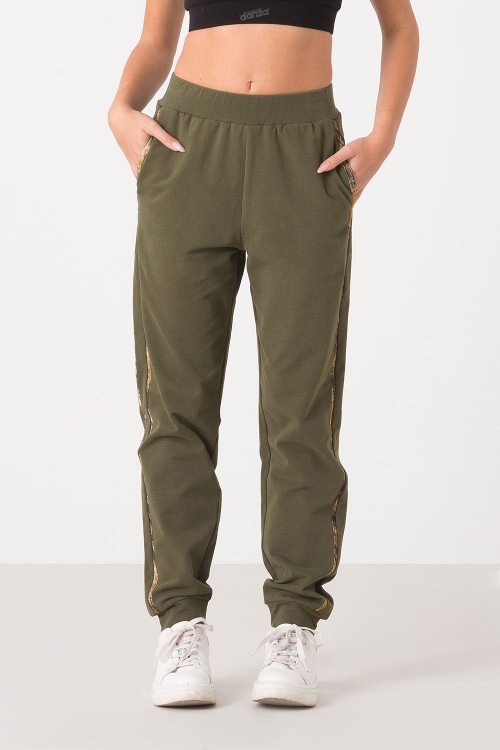 PANTALON EN MOLLETON STRETCH