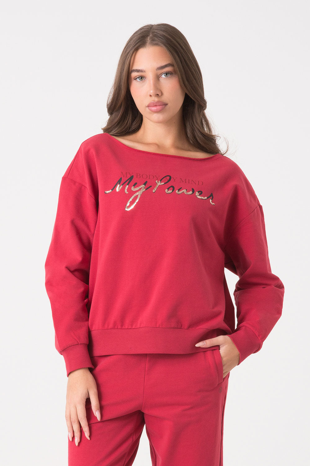 MAGLIA FELPA MODAL STRETCH