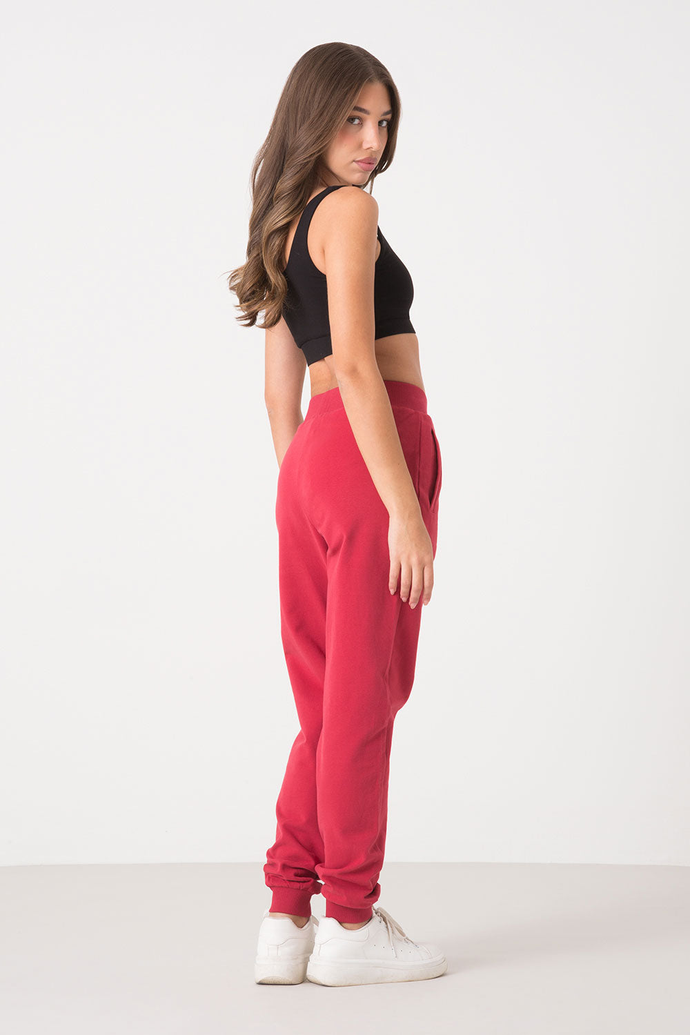 PANTALONI FELPA STRETCH