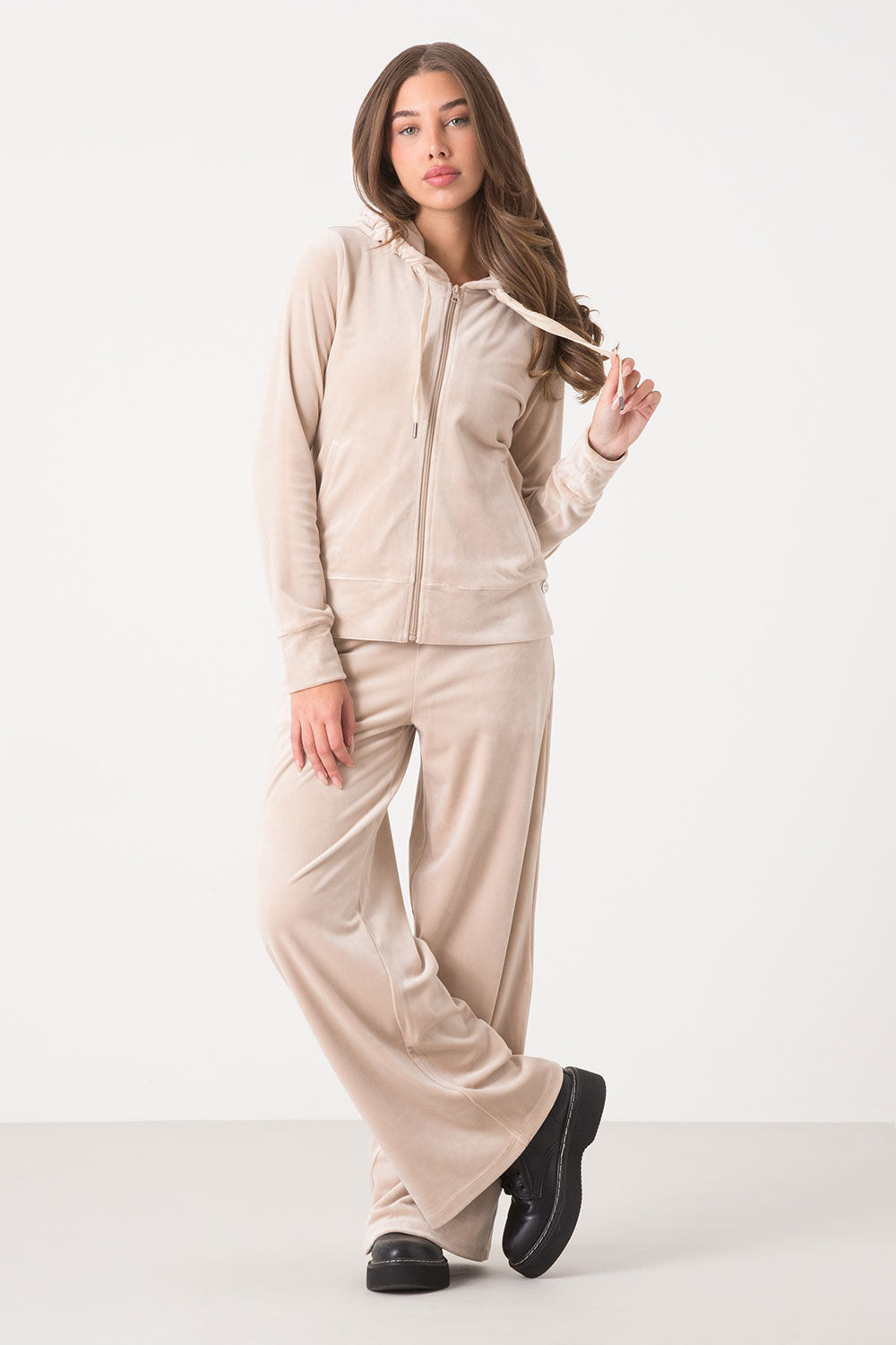 FELPA CAPPUCCIO FULL ZIP CINIGLIA