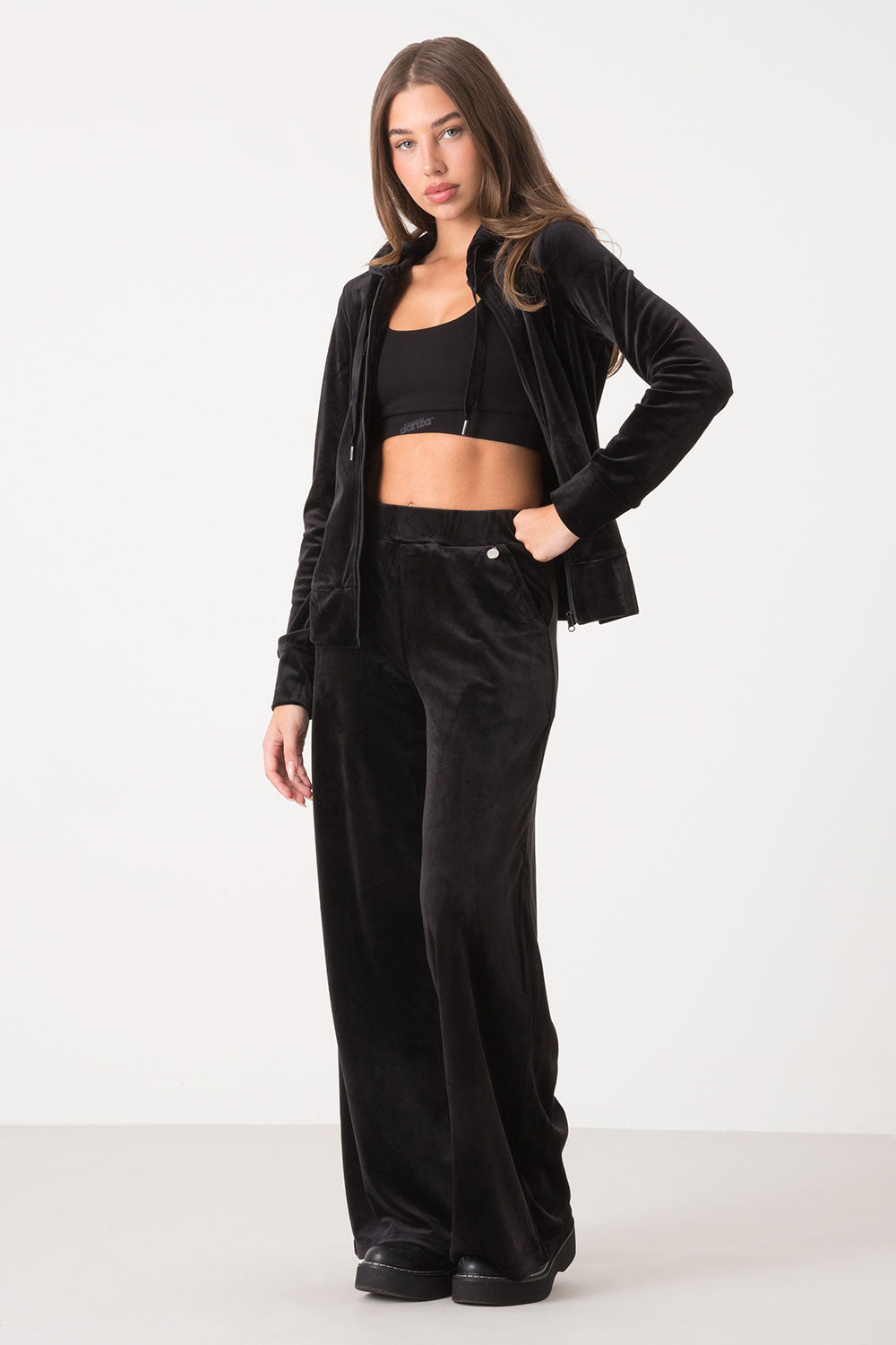 FELPA CAPPUCCIO FULL ZIP CINIGLIA