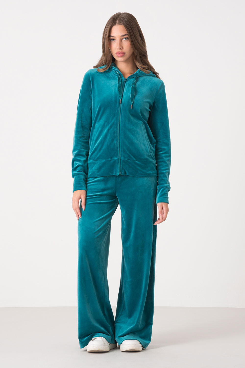 FELPA CAPPUCCIO FULL ZIP CINIGLIA