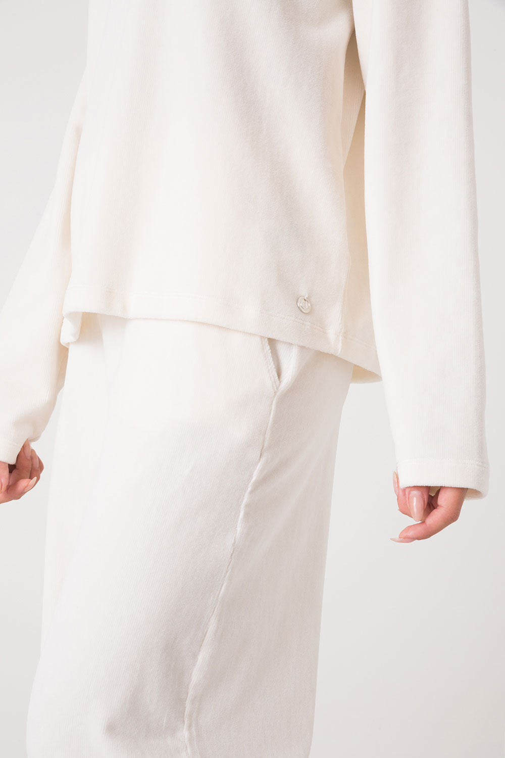 LUPETTO LEGGERO VELLUTO A COSTE