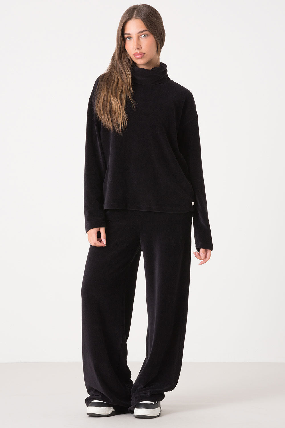 LUPETTO LEGGERO VELLUTO A COSTE