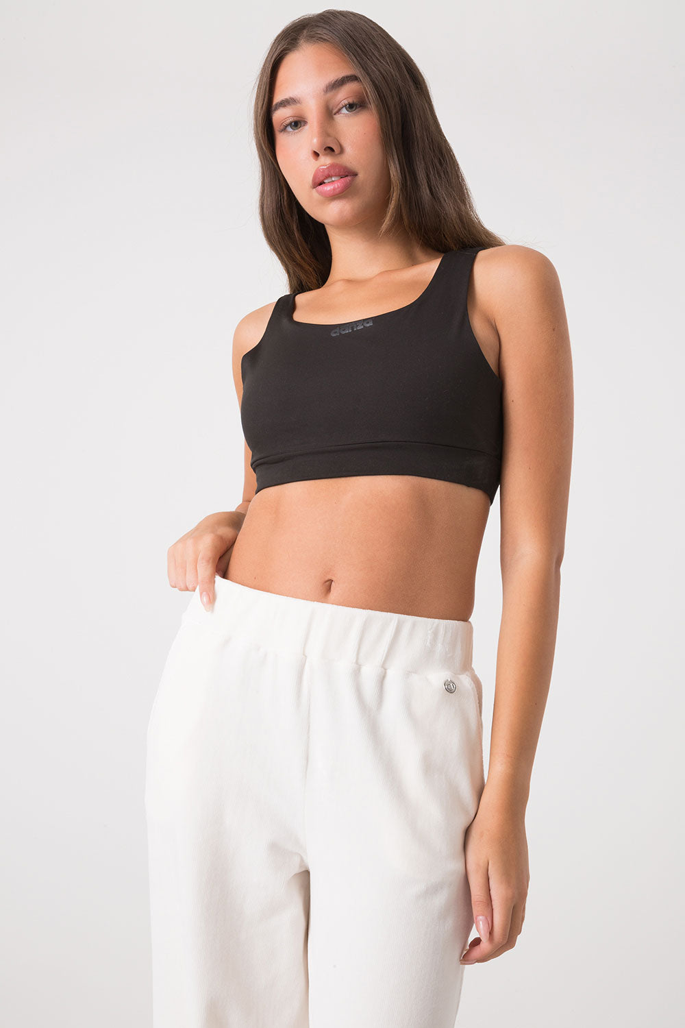 PANTALONE AMPIO IN VELLUTO LEGGERO A COSTE