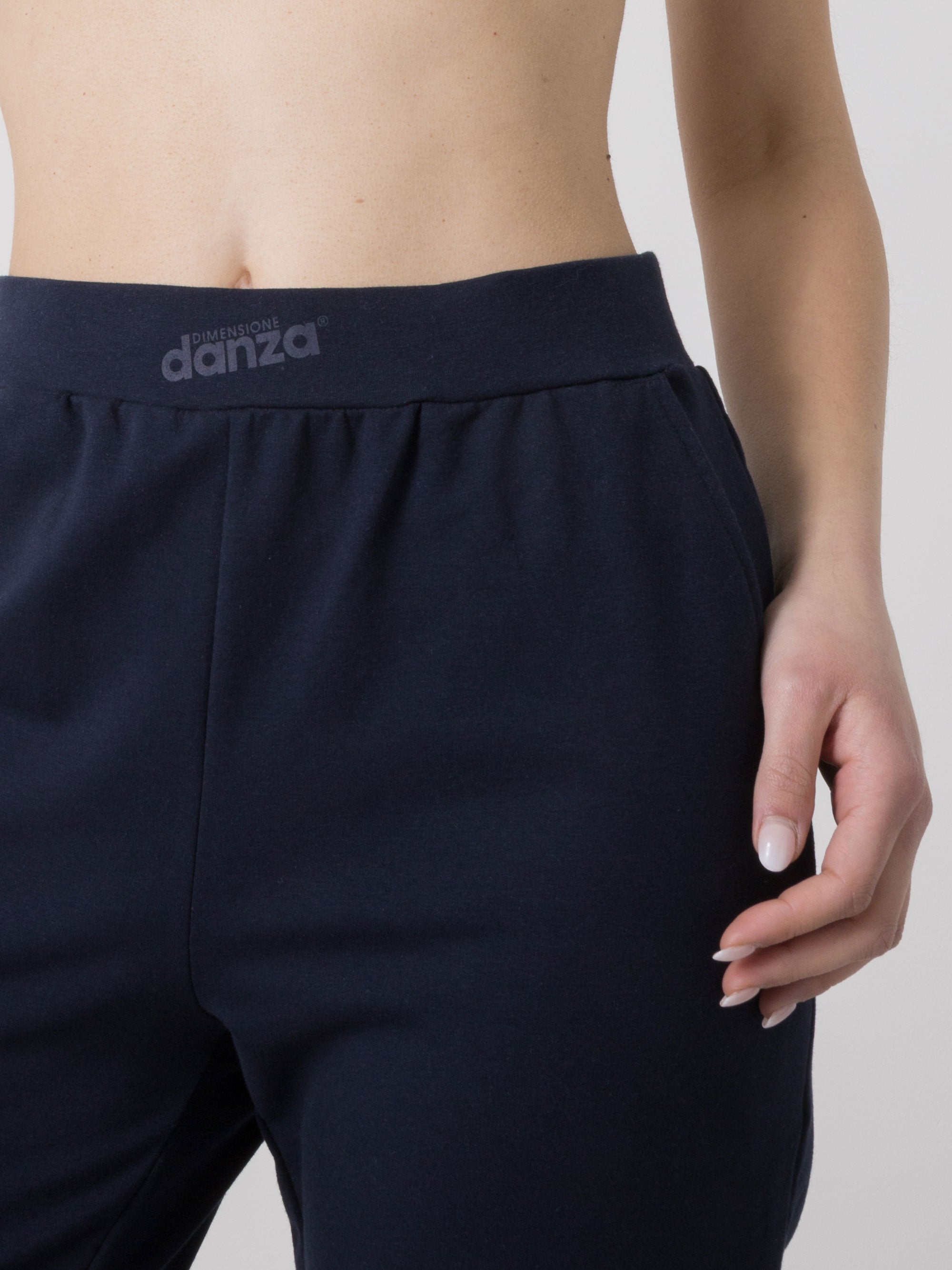 DÁMSKÉ STREČOVÉ FLEECOVÉ KALHOTY DIMENSIONE DANZA S ROVNOU NOHAVICÍ