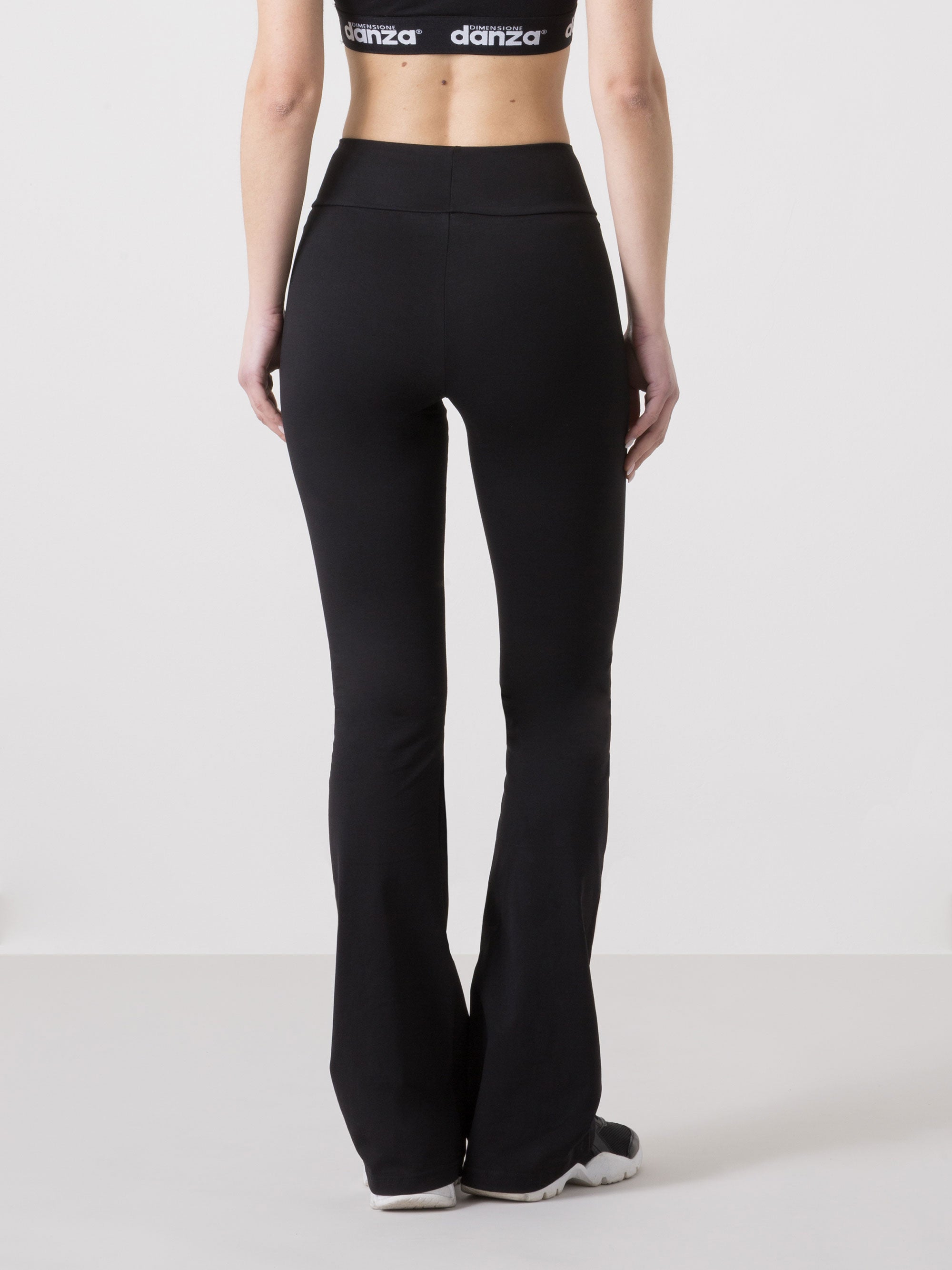 DÁMSKÉ KALHOTY DIMENSIONE DANZA S VYSOKÝM PASEM, ZVONOVÉ, SPORTOVNÍ