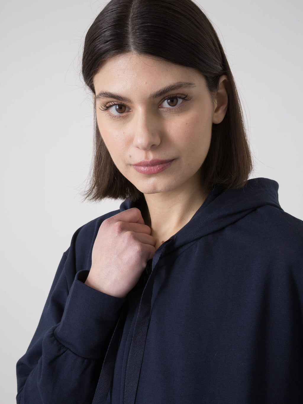 ŽENSKA PLESNA MAJICA FULL ZIP S KAPULJACOM DIMENSIONE DANZA