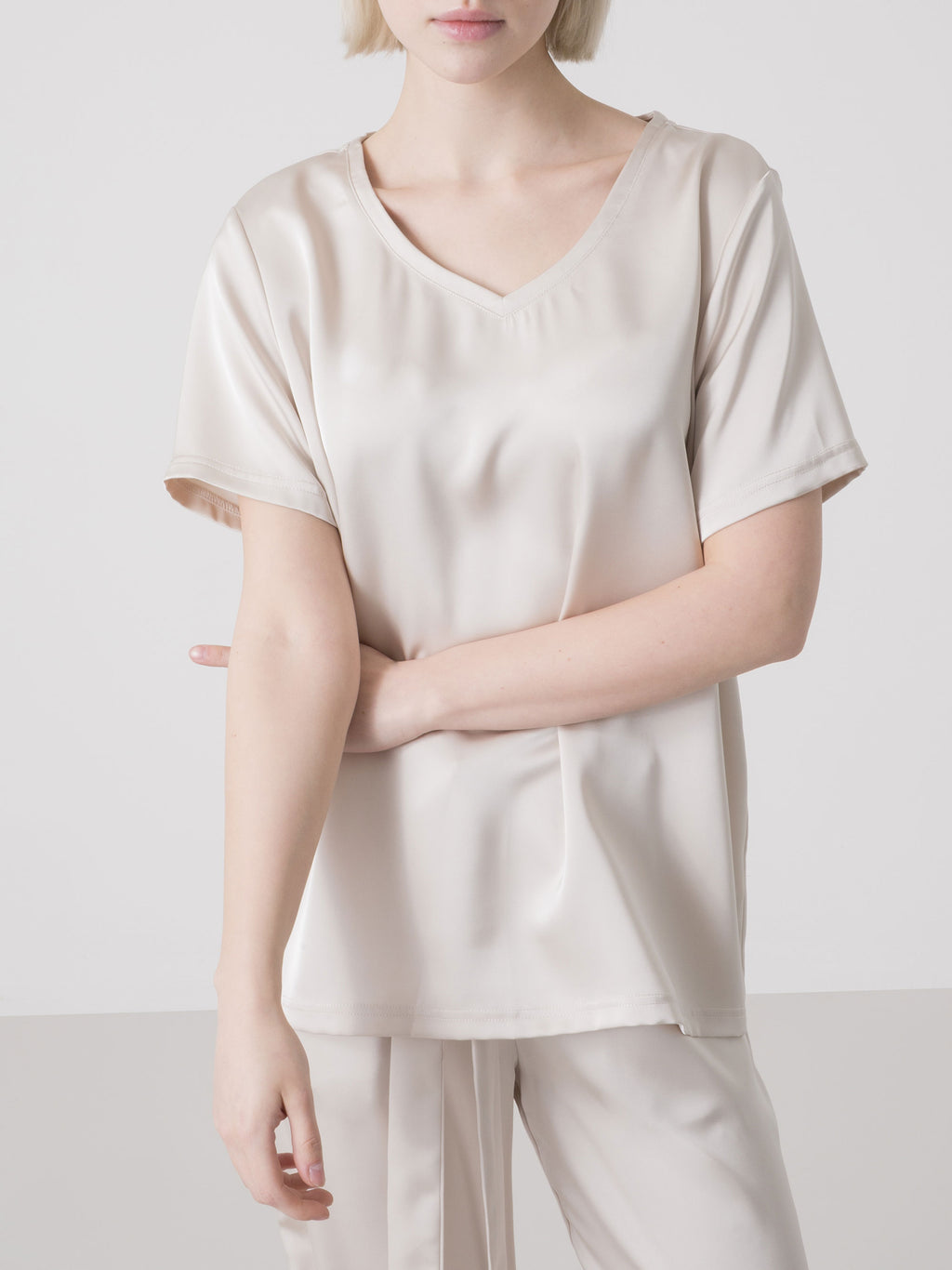 T-SHIRT SATINATA TAN-NISA DIMENSIONE DANZA B’GHONQ V U REGULAR FIT
