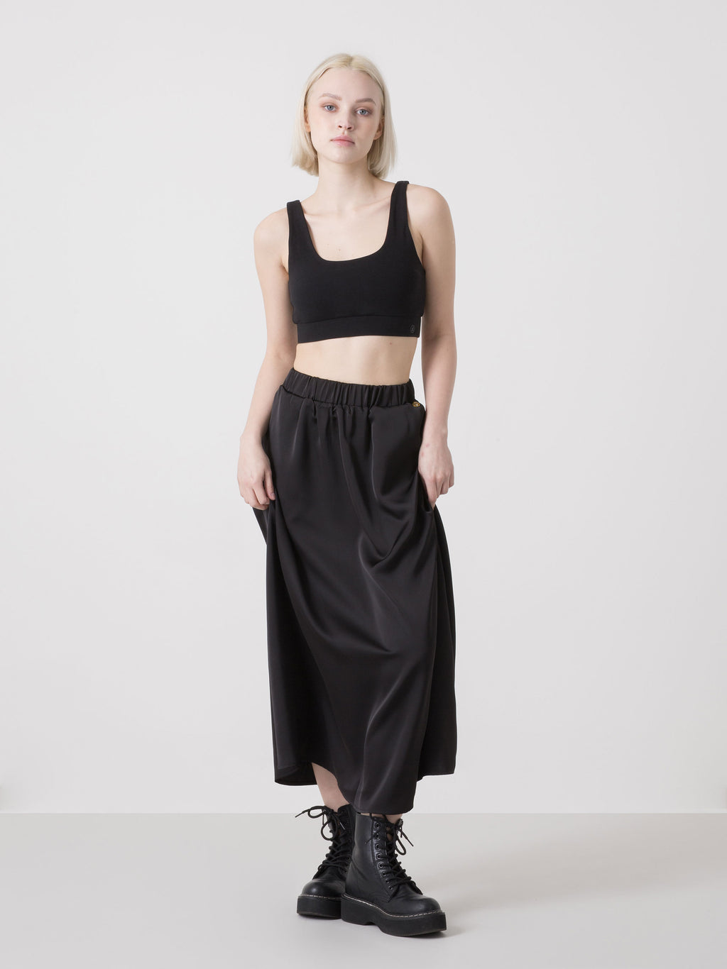 LANGE DAMESROK DIMENSIONE DANZA SOEPEL MET ELASTISCHE TAILLE