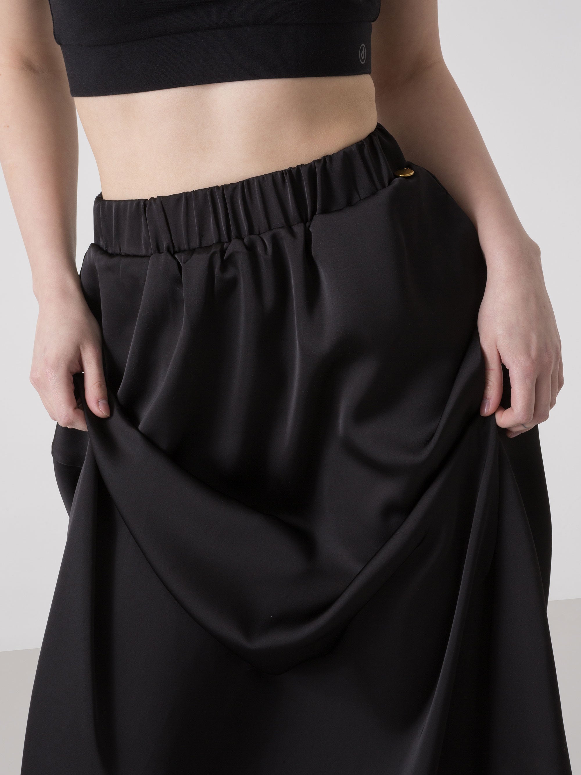 DLOUHÁ DÁMSKÁ SUKNĚ DIMENSIONE DANZA PLYNULÁ S ELASTICKÝM PASEM