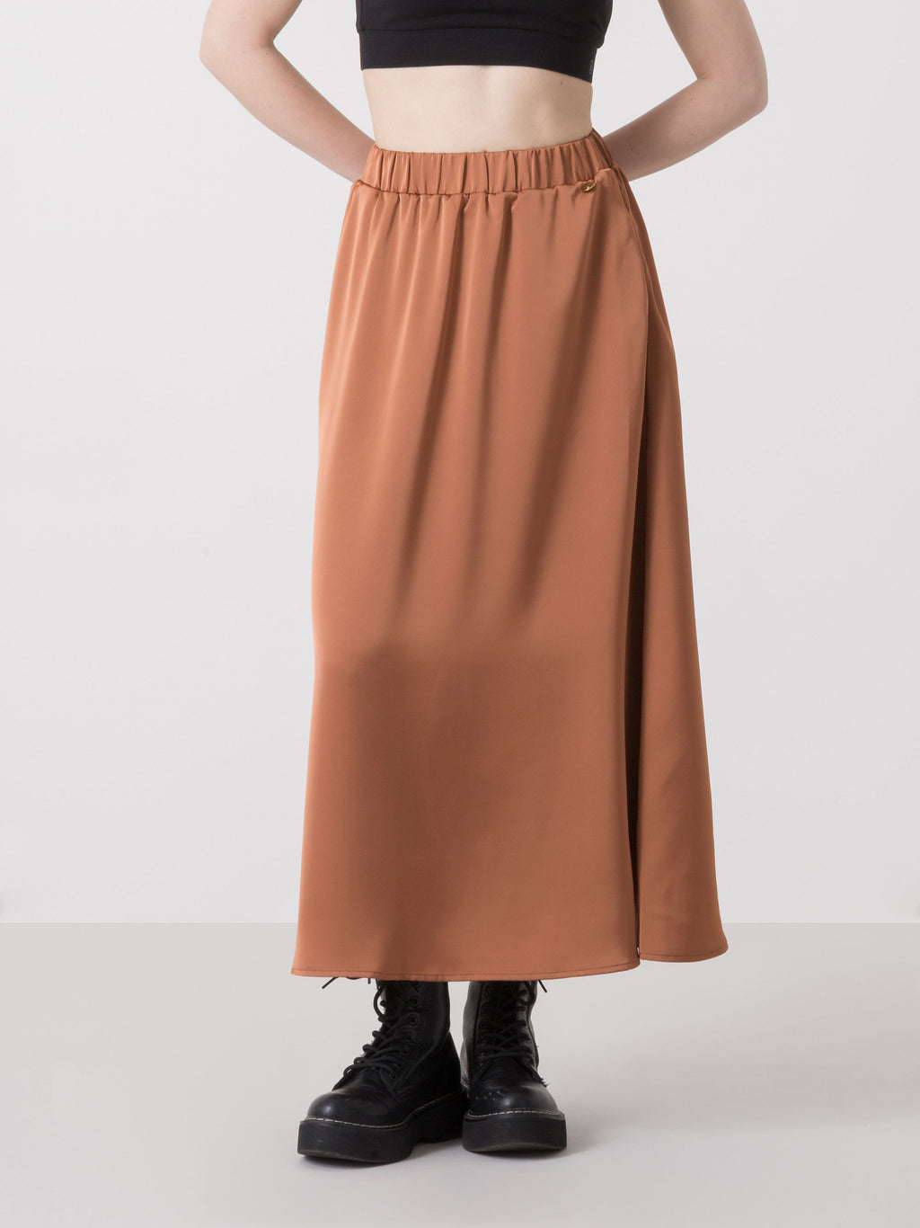 LANGE DAMESROK DIMENSIONE DANZA SOEPEL MET ELASTISCHE TAILLE