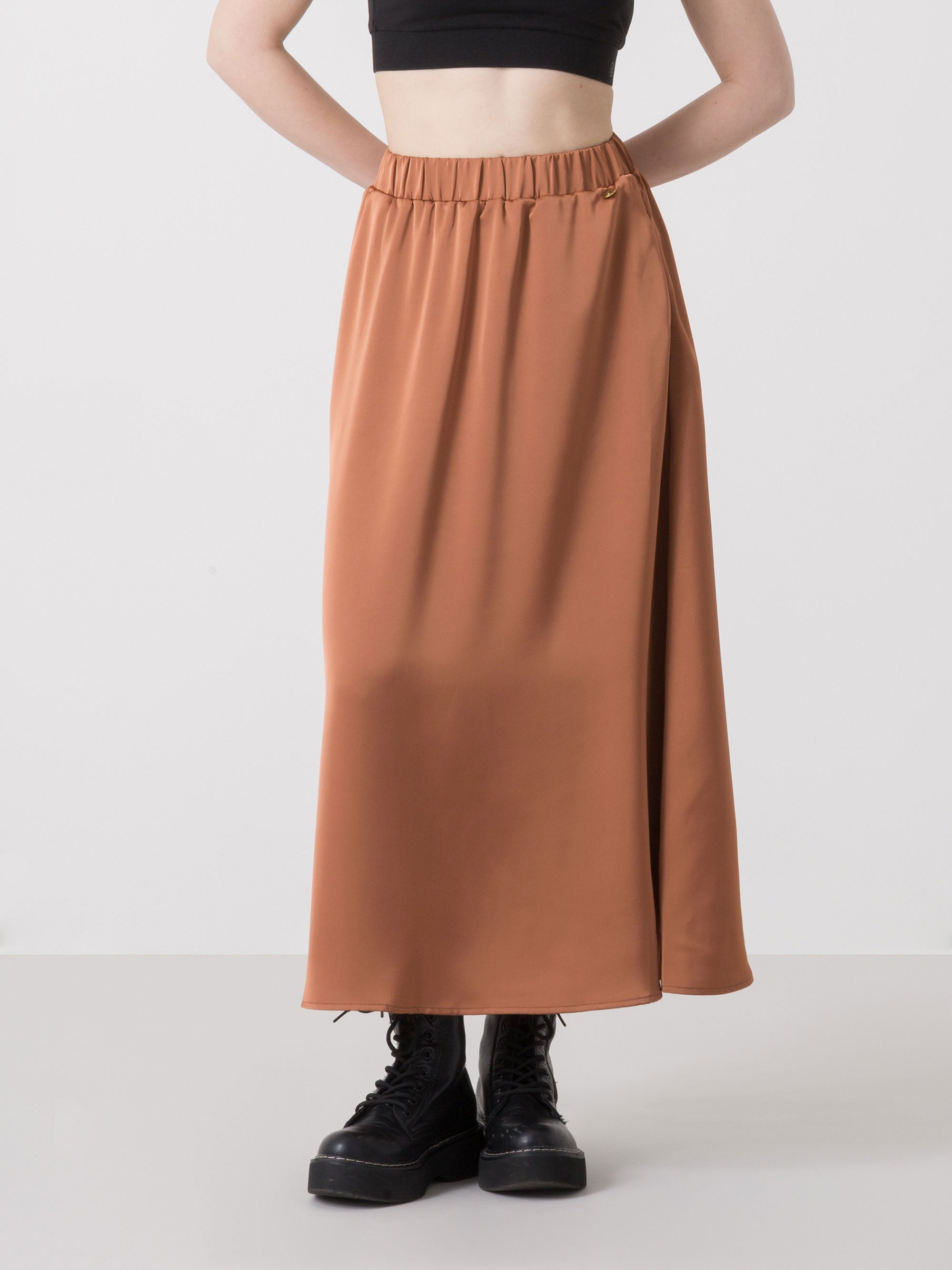 LANGE DAMESROK DIMENSIONE DANZA SOEPEL MET ELASTISCHE TAILLE