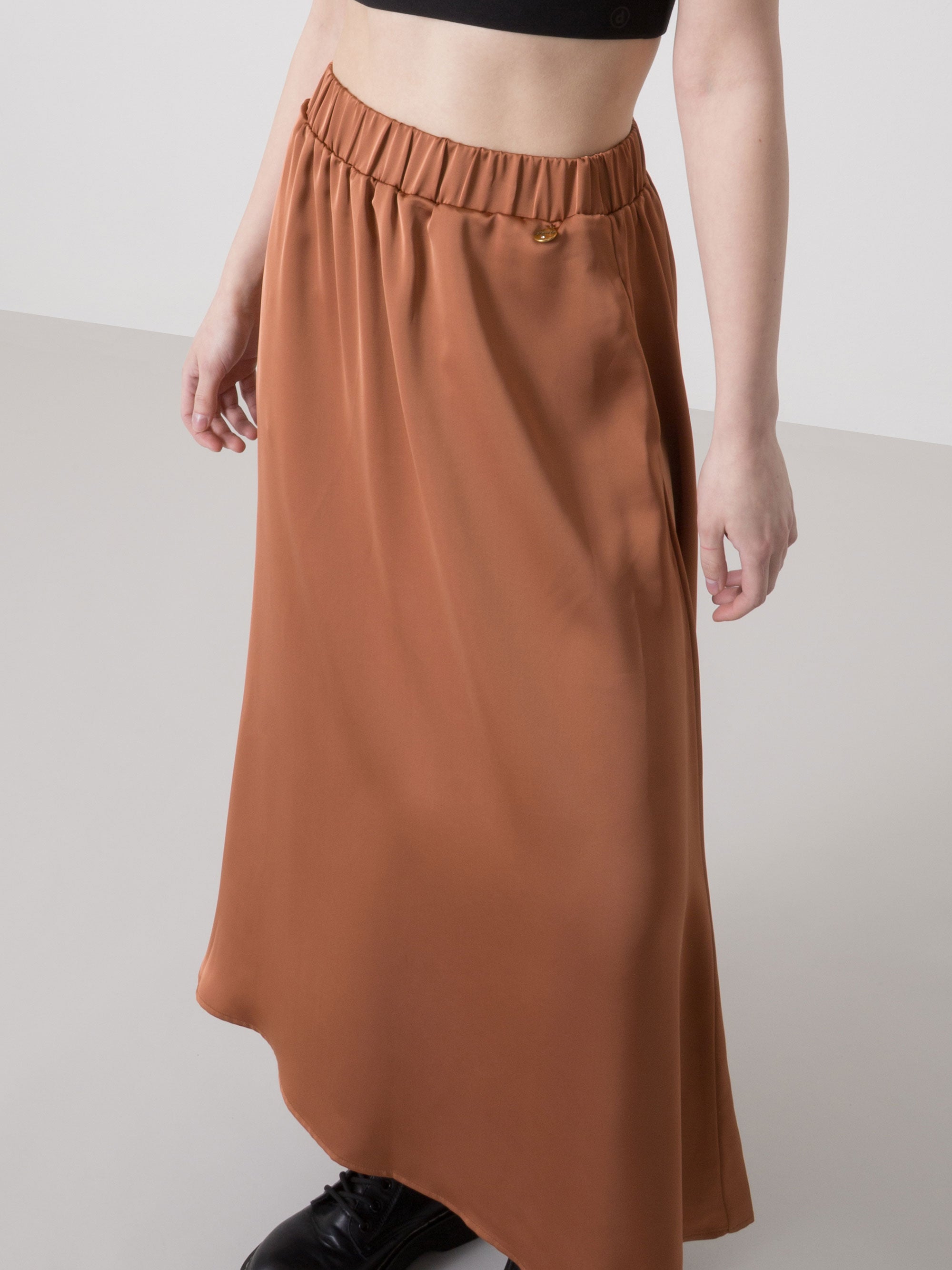 LANGE DAMESROK DIMENSIONE DANZA SOEPEL MET ELASTISCHE TAILLE