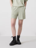 BERMUDAS DE SENHORA DIMENSIONE DANZA EM FELPA MODAL COM CINTURA ELÁSTICA E BOLSOS