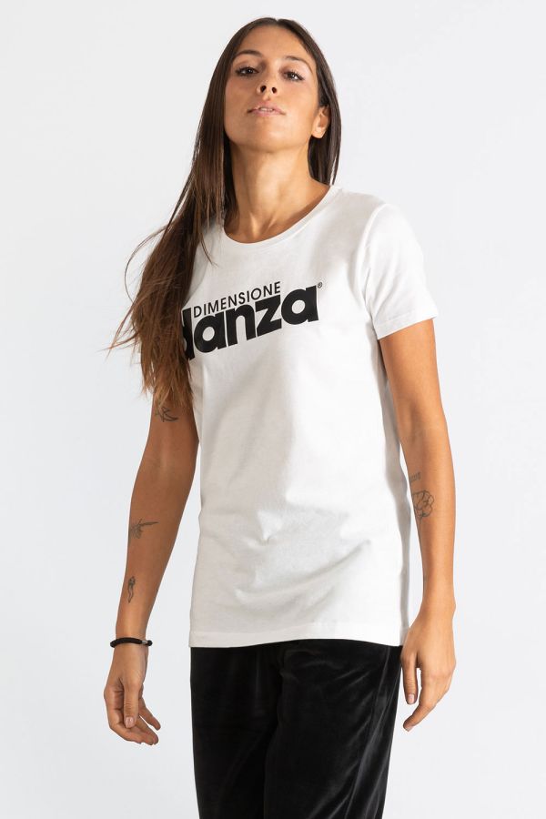 Maglia donna in jersey manica corta