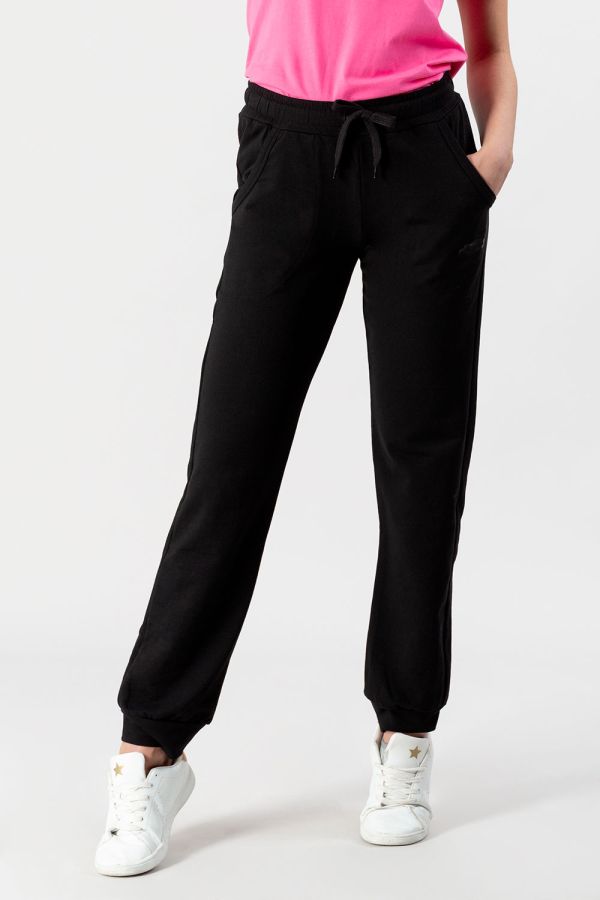 PANTALONE DA DONNA IN FELPA STRETCH