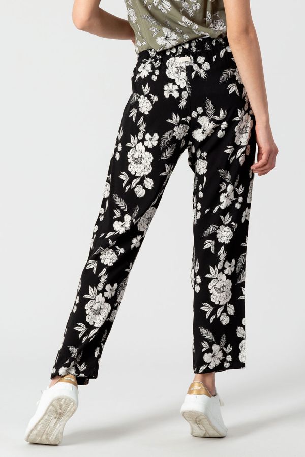 PANTALONE CON FANTASIA FLOREALE