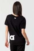 T-SHIRT IN JERSEY CON MAXI LOGO